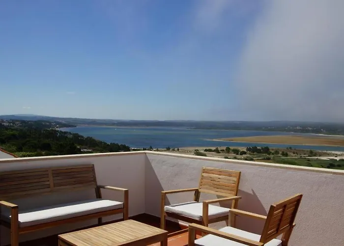 Διαμέρισμα Casa Feliz Obidos Lagoon And Sea View